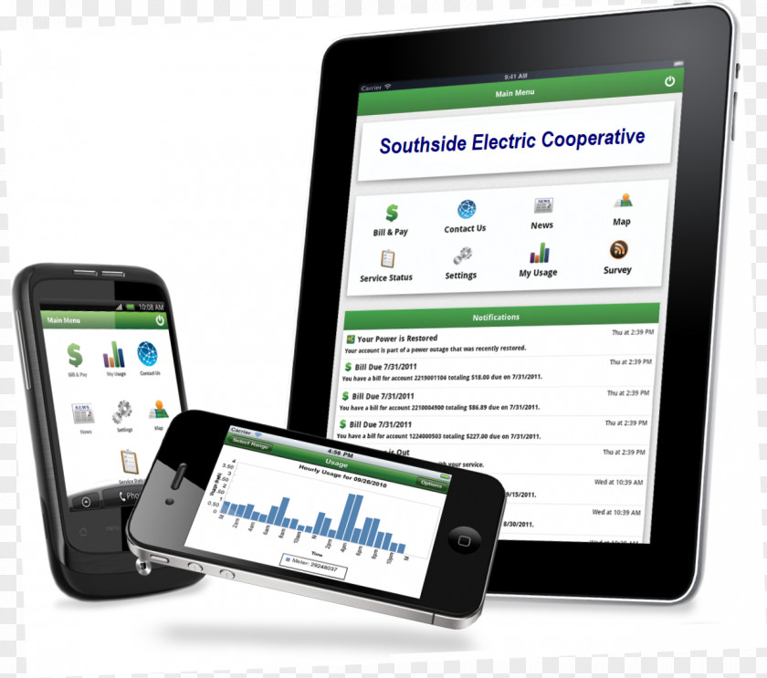 Southside Fayette Electric Cooperative Payment Service Touchstone Energy PNG