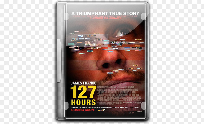 127 Hours V3 Poster Multimedia Dvd PNG