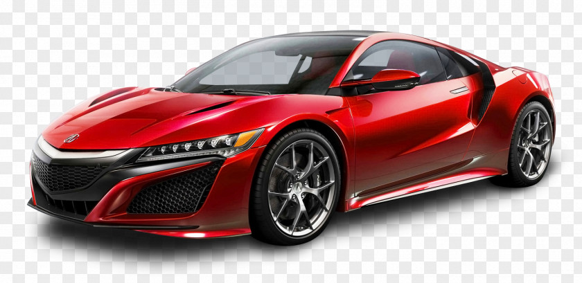 Acura NSX Red Car 2018 2017 Honda Civic Type R PNG