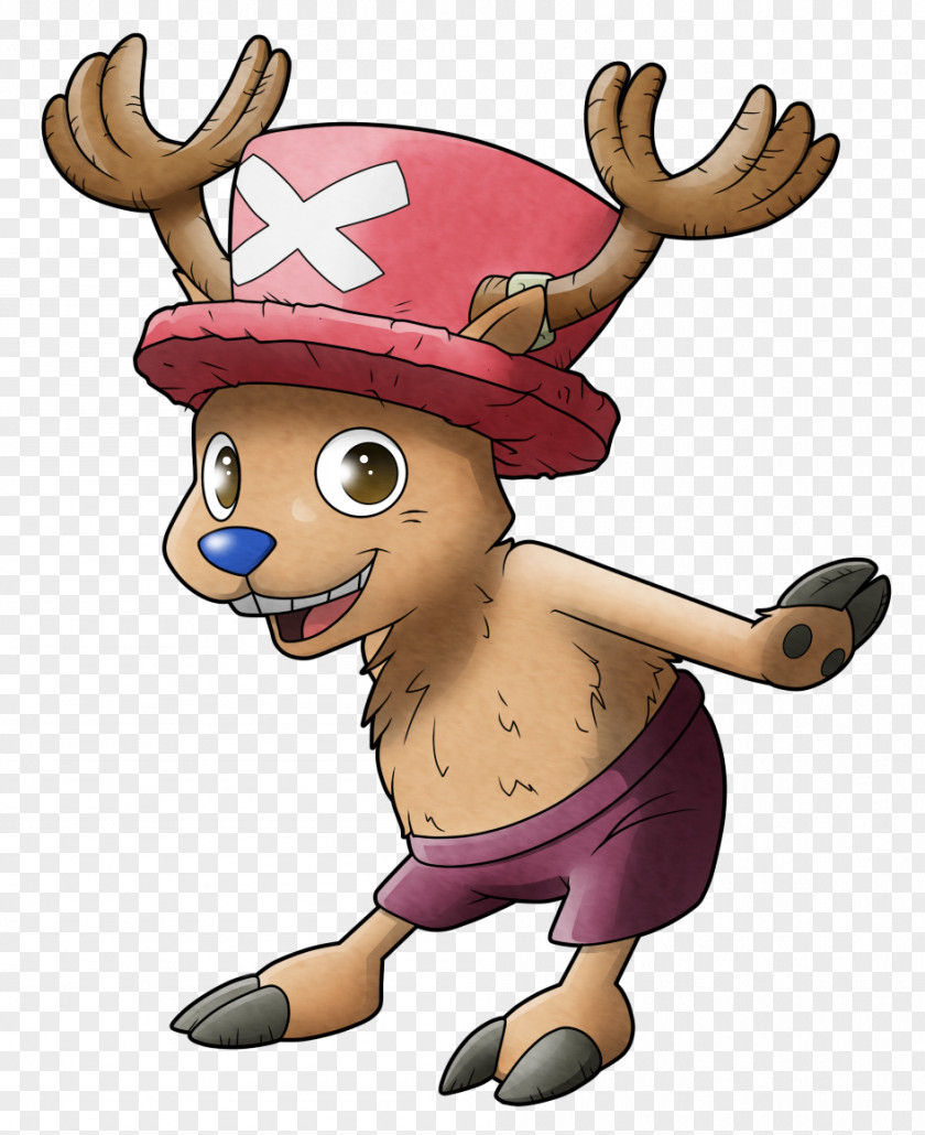 Antler One Piece: Pirate Warriors Tony Chopper Reindeer PNG