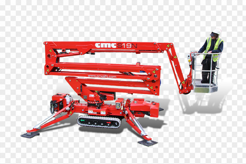 Crane Aerial Work Platform Elevator Lifting Equipment Belt Manlift PNG