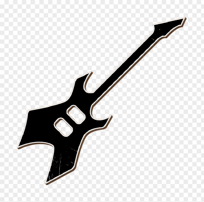 Electric Guitar Music Instrument Icon And Sound 1 PNG