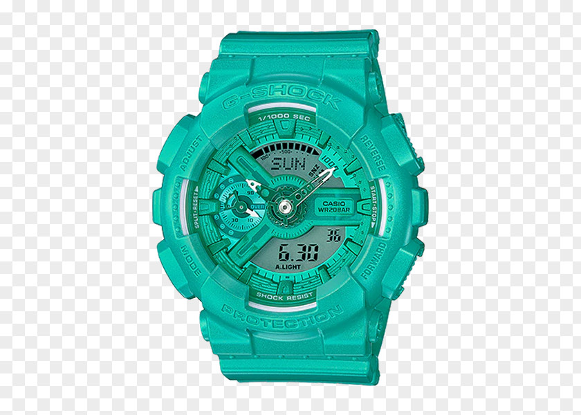 G Shock Analog Watch G-Shock Casio Blue PNG