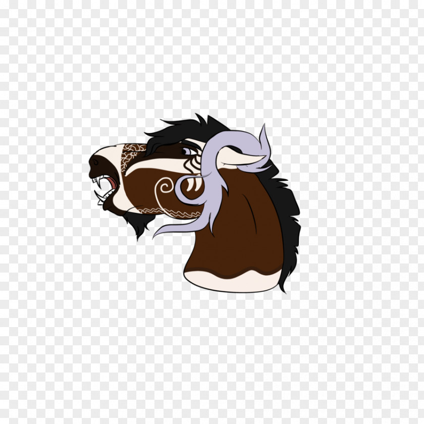 Gentle And Quiet Horse Cattle Mammal Clip Art PNG