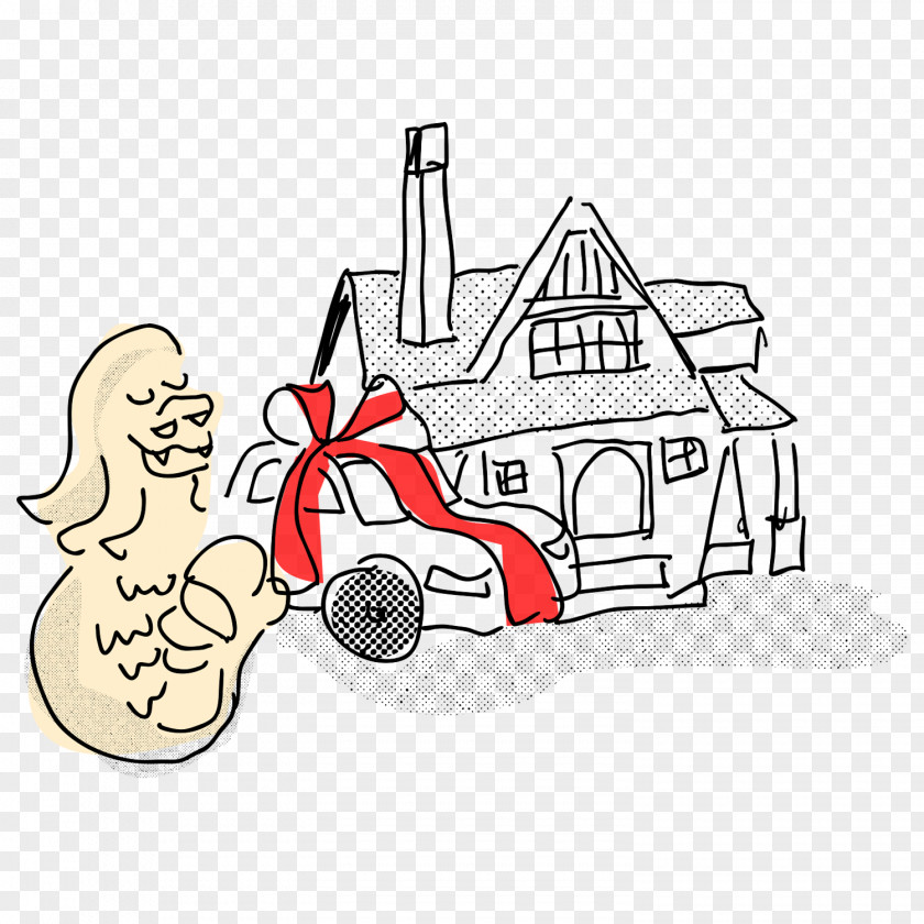 House Vehicle Book Drawing PNG