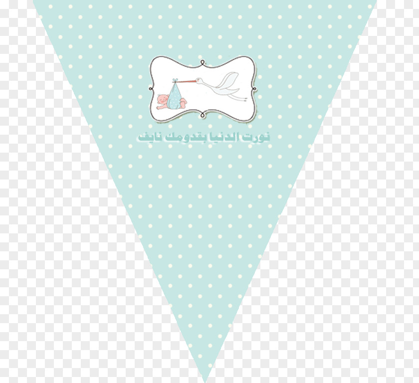 Paper Birthday Polka Dot Turquoise PNG