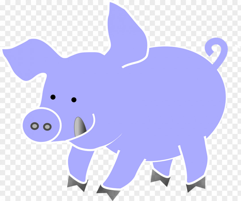 Pig Domestic Indian Elephant Olivia Clip Art PNG