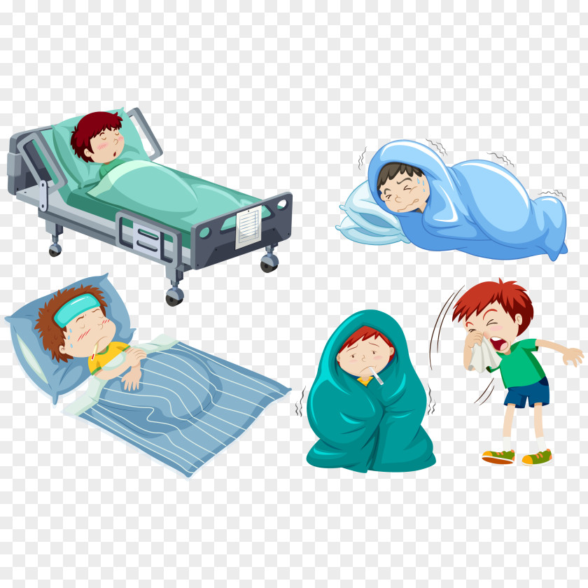 Sick Baby Child Royalty-free Stock Illustration PNG