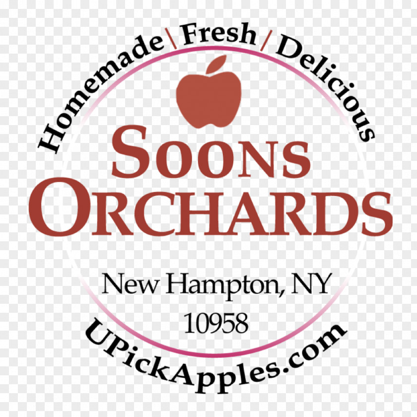 Soons Orchards Circle Logo Brand PNG