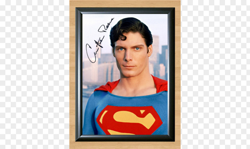 Superman Christopher Reeve Clark Kent Actor Superhero Movie PNG