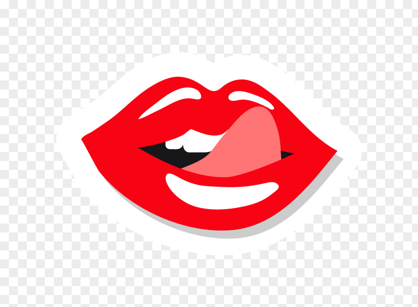 Symbol Smile Lip Red Mouth Nose Logo PNG