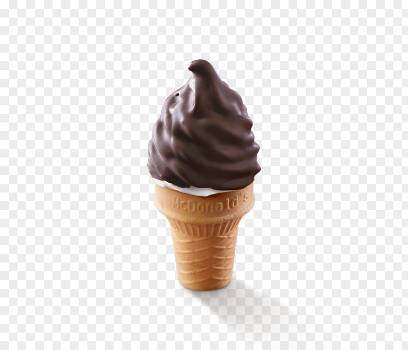 Chocolate Ice Cream Cones Sundae PNG