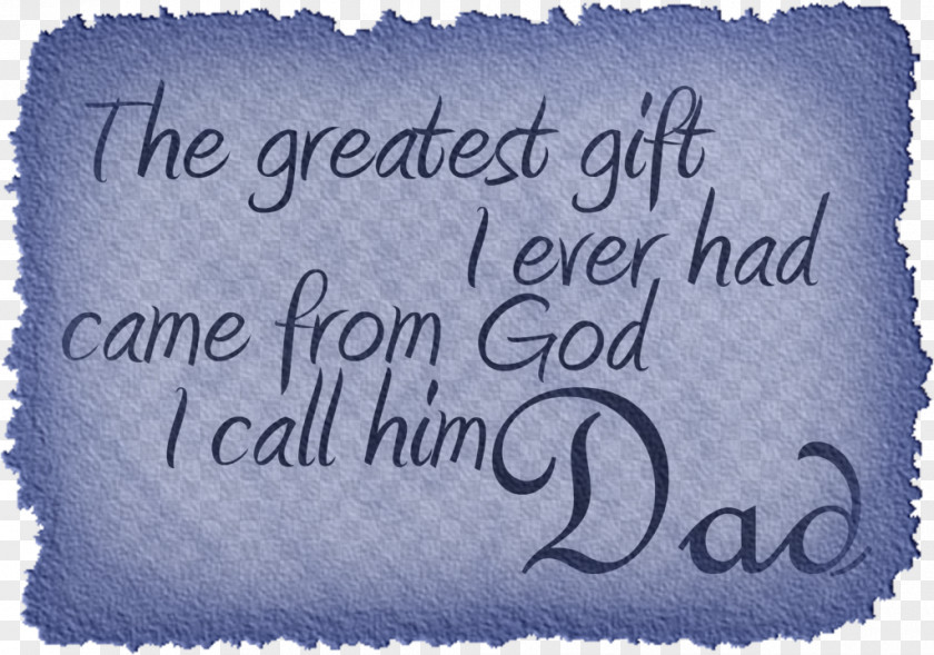 Happy Father's Day Slogan Quotation Image PNG