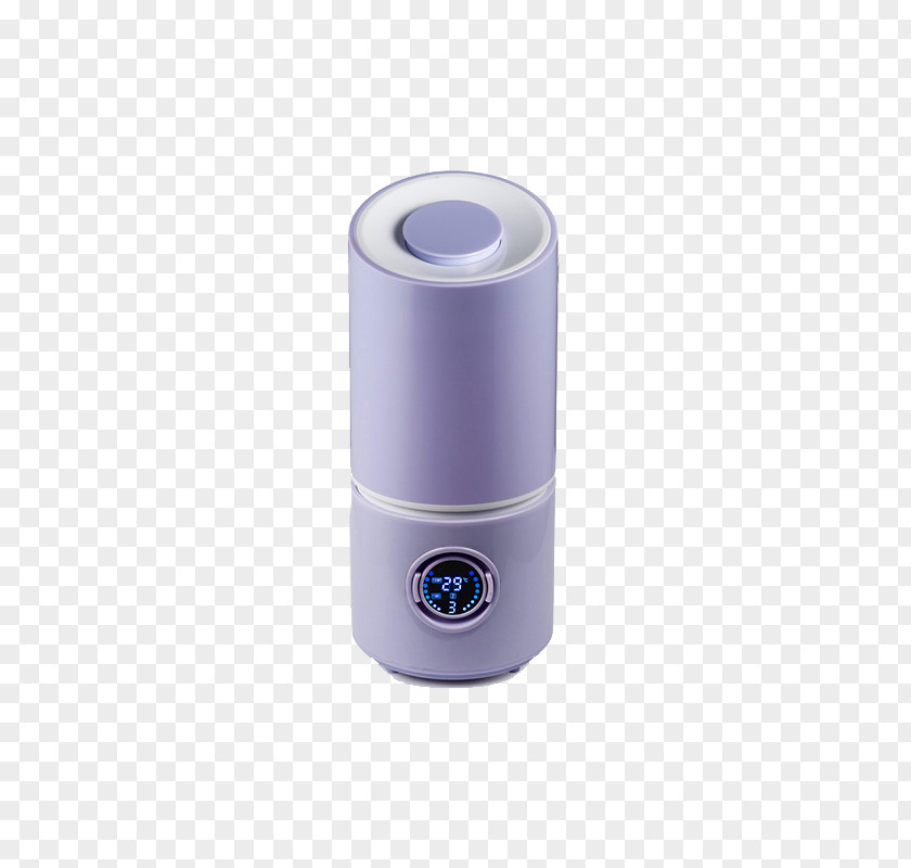 Mini Humidifier Purple Cylinder PNG