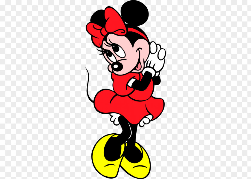 Minnie Mouse Mickey Clarabelle Cow Animated Cartoon PNG