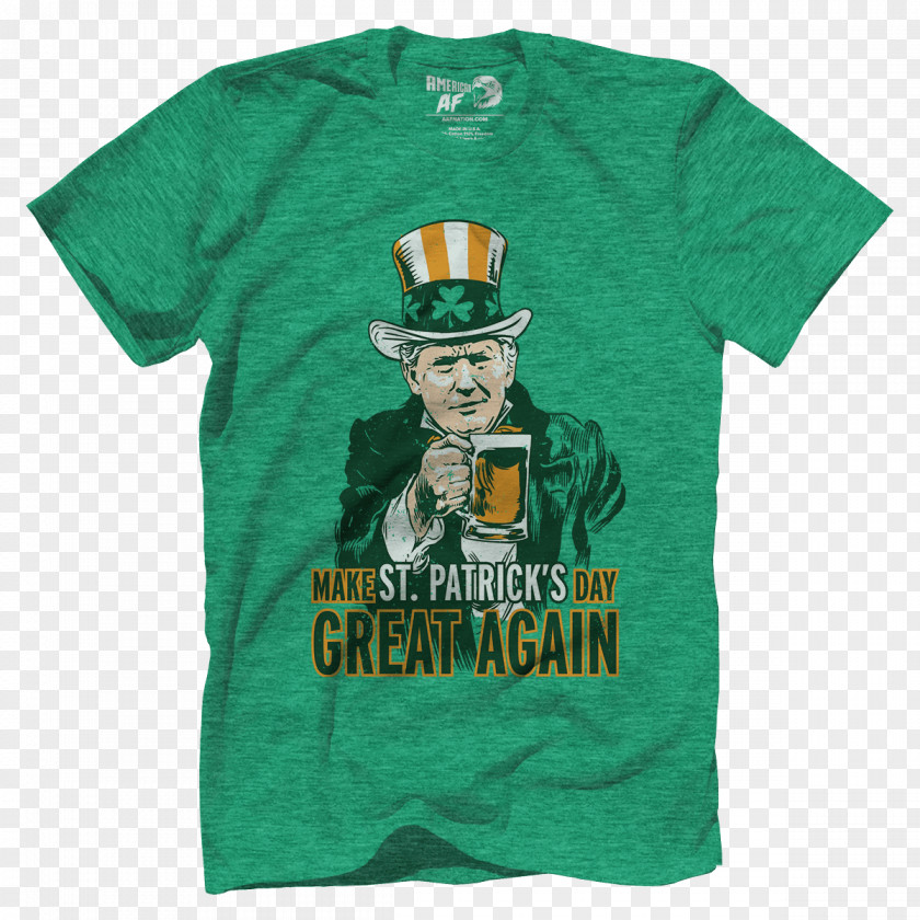 United States Saint Patrick's Day T-shirt Crippled America Clothing PNG