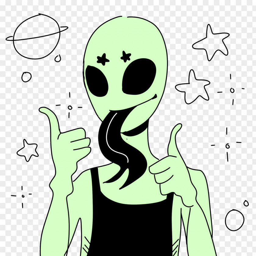 Alien Extraterrestrial Life YouTube Art PNG