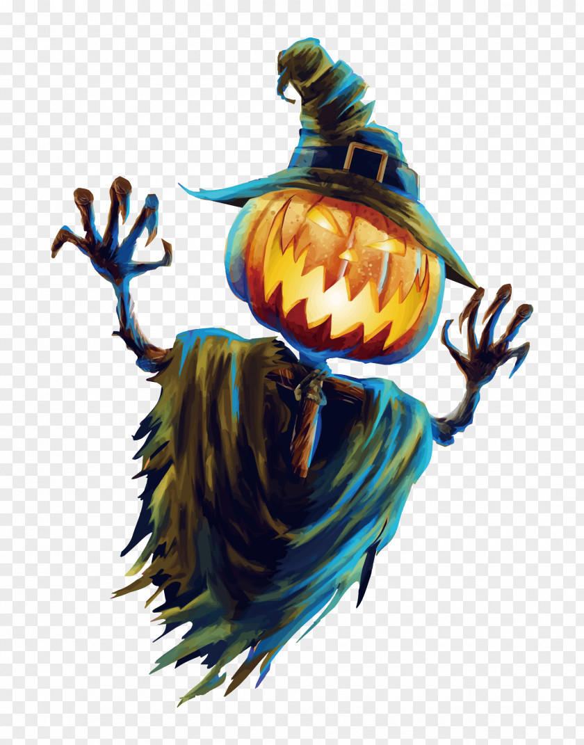Halloween Scarecrow Jack-o-lantern Festival PNG