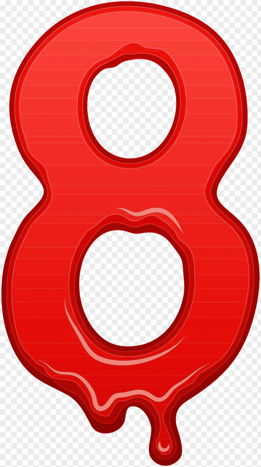 Number Symbol Red Clip Art Material Property PNG