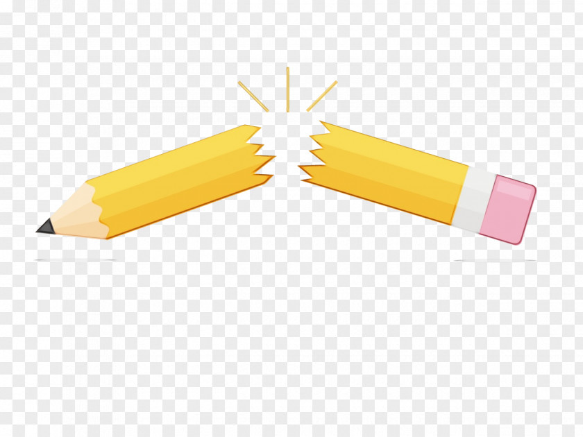 Pencil Material Property Yellow PNG