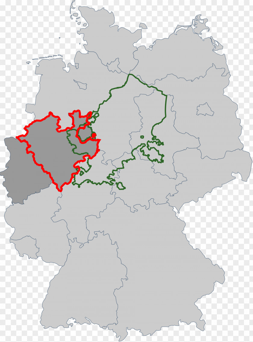 Map North Rhine-Westphalia States Of Germany Hesse Rhineland-Palatinate Bavaria PNG