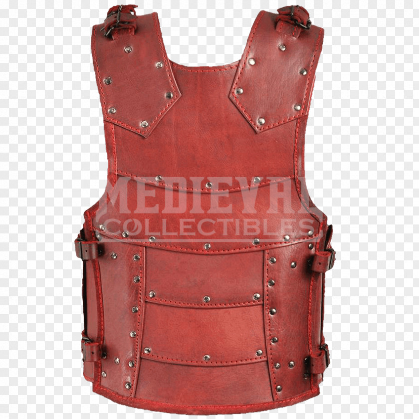 Medieval Armor Leather Gilets Pocket PNG