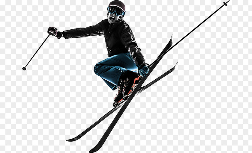 Skiing Ski Poles Boots Bindings PNG