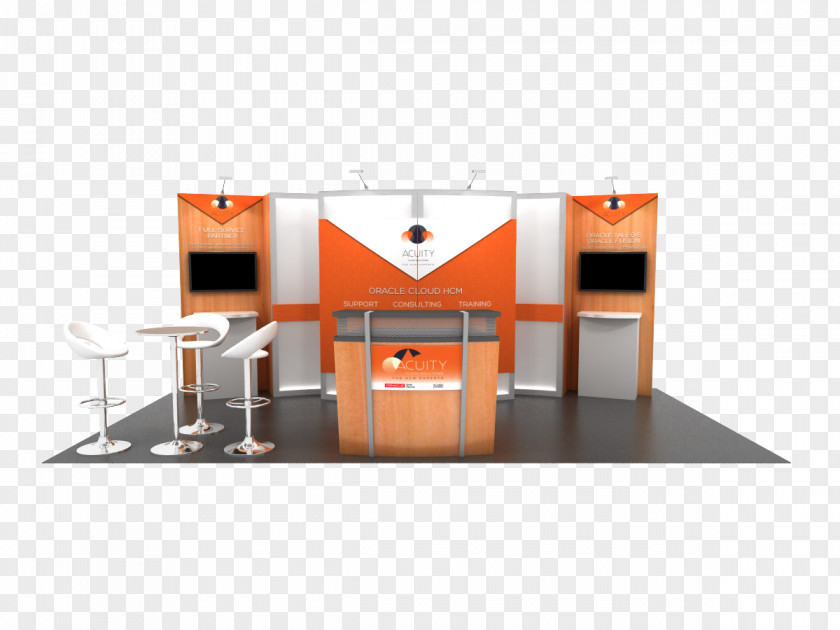 Trade Show Display Furniture Table PNG