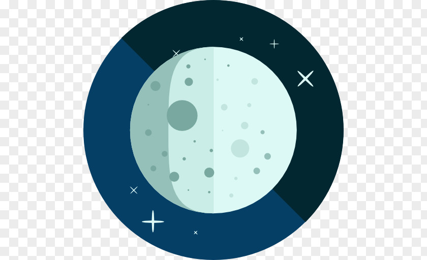 Your Planet Icon Lunar Phase Full Moon Nature PNG