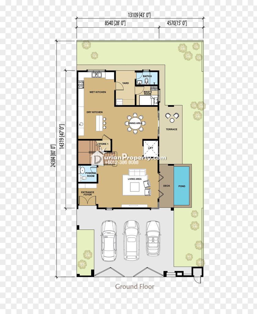 Design Floor Plan Property Square Meter PNG
