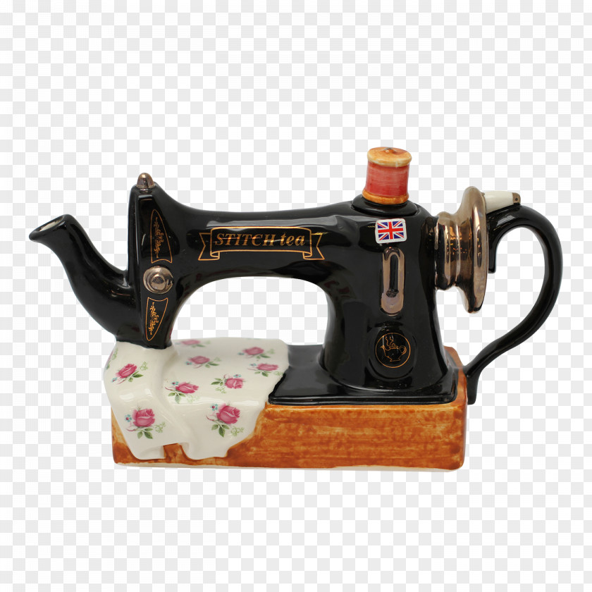 Hand Painted Sewing Machine Machines PNG