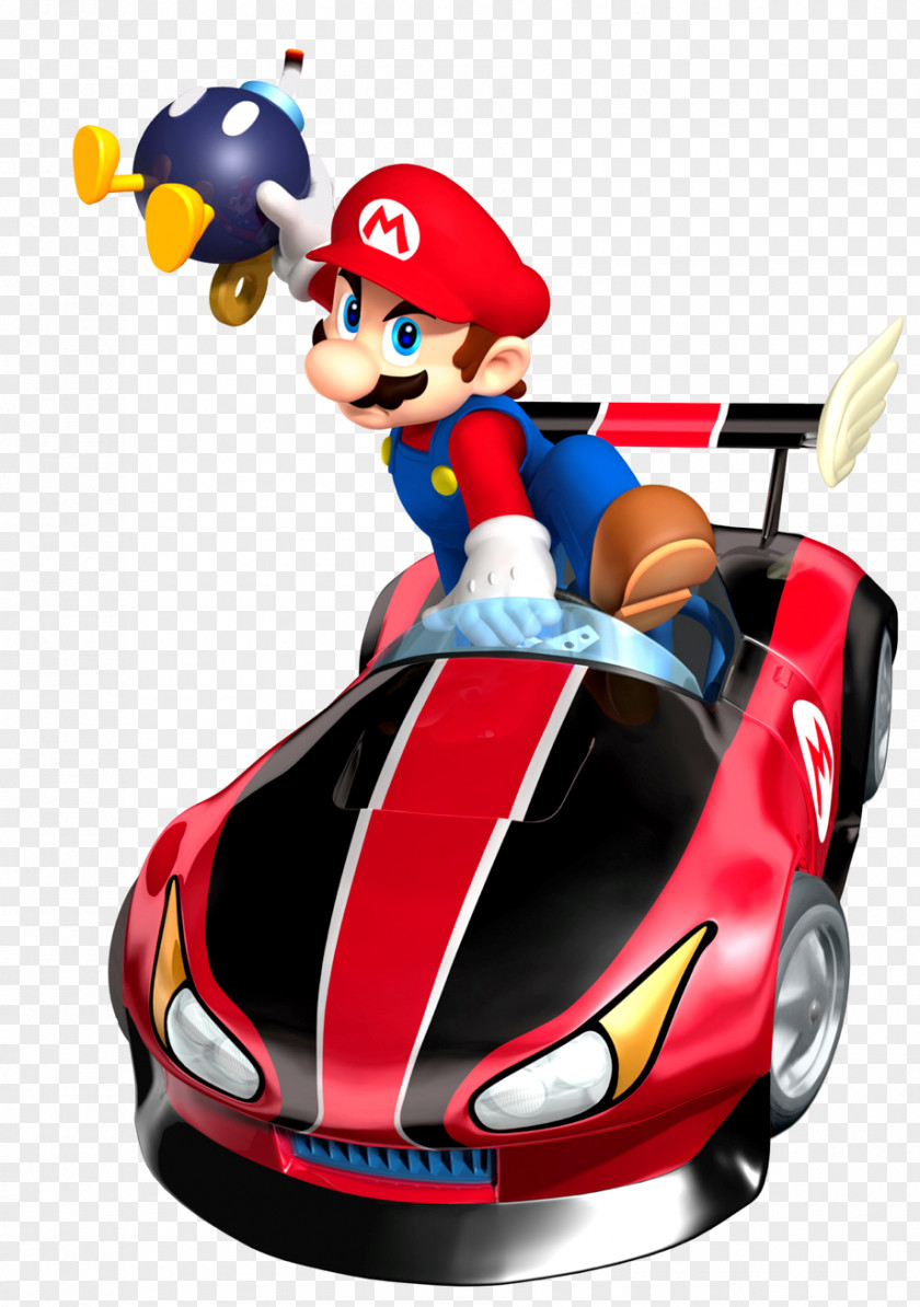 Mario Kart Wii Super Bros. PNG