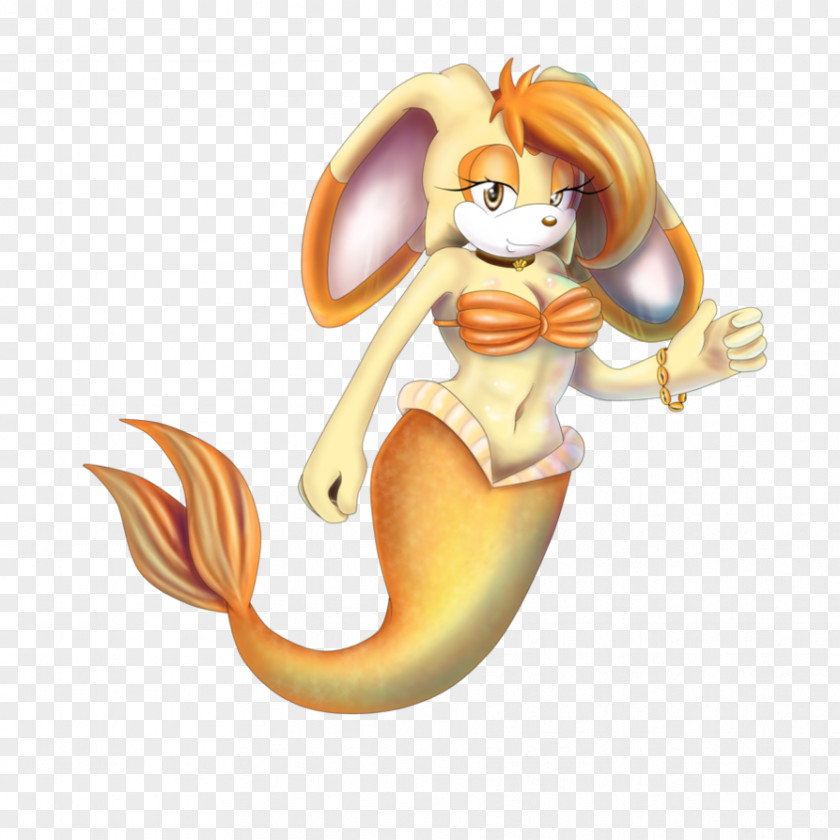 Mermaid Cream The Rabbit Sonic Heroes Vanilla Legendary Creature PNG