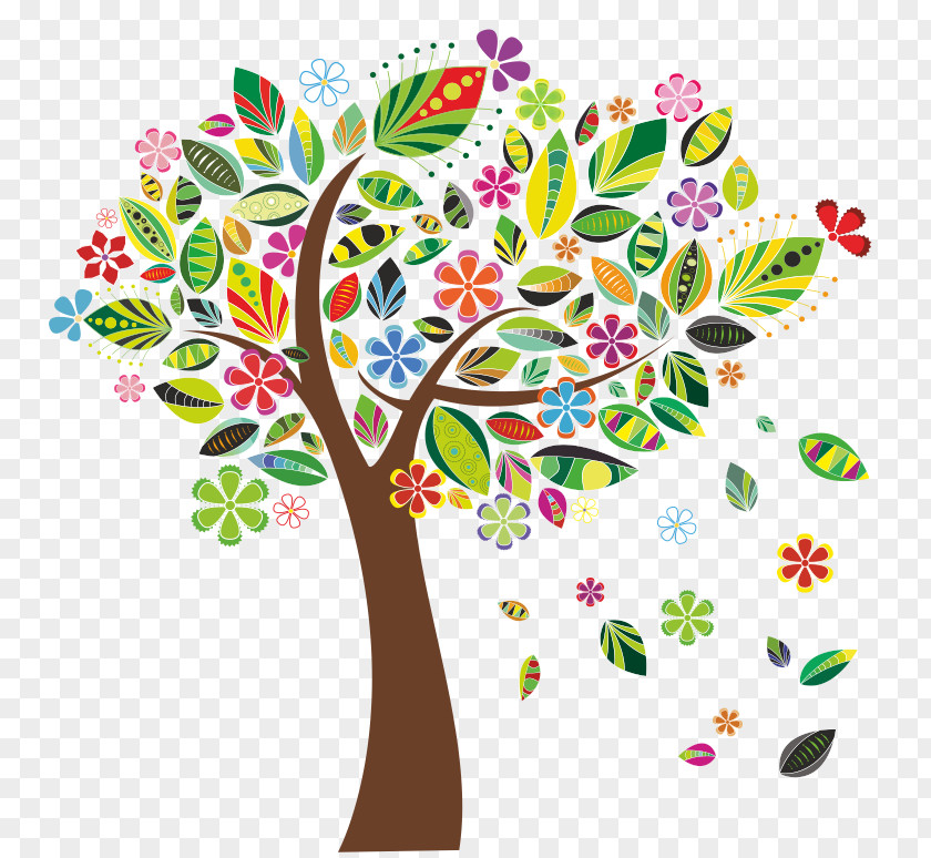 Tree Color Clip Art PNG