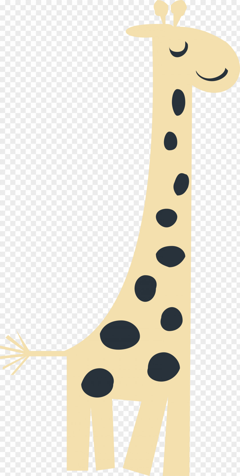 Yellow Cartoon Giraffe Royalty-free Clip Art PNG