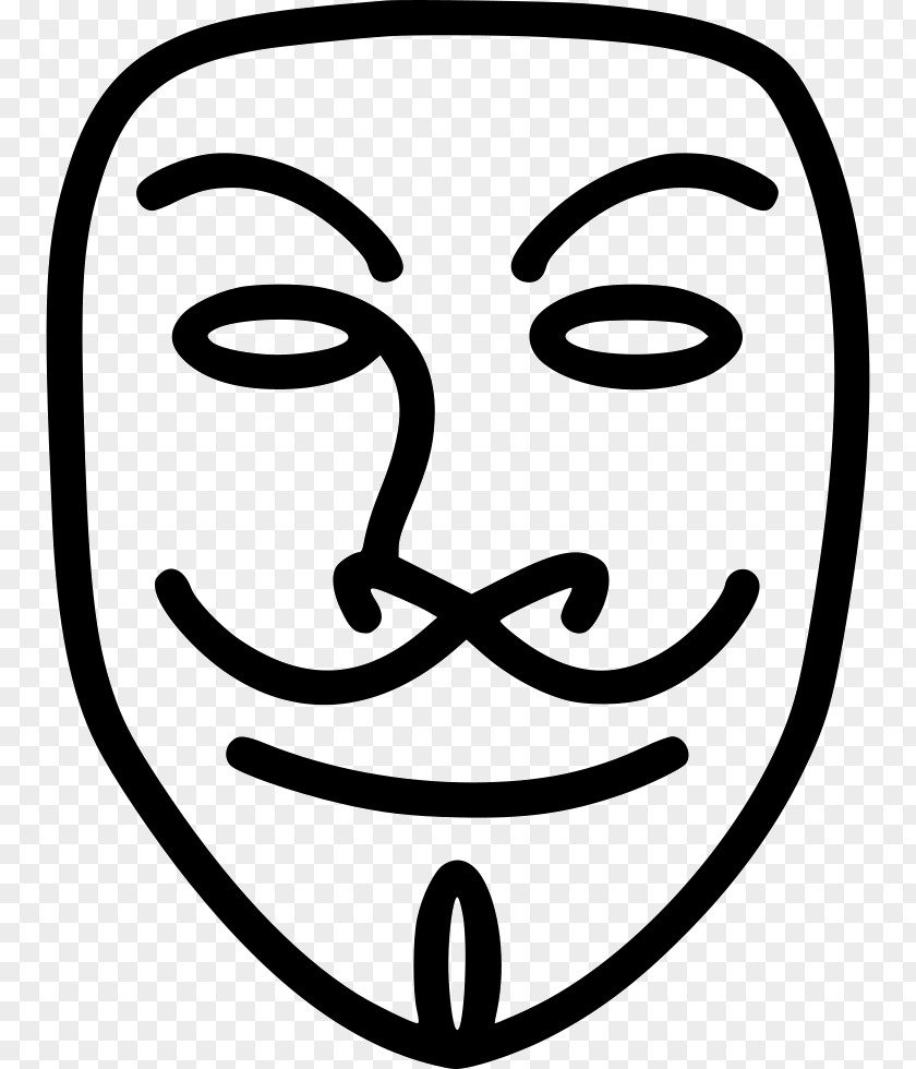 Anonymous Person V For Vendetta Clip Art Image PNG
