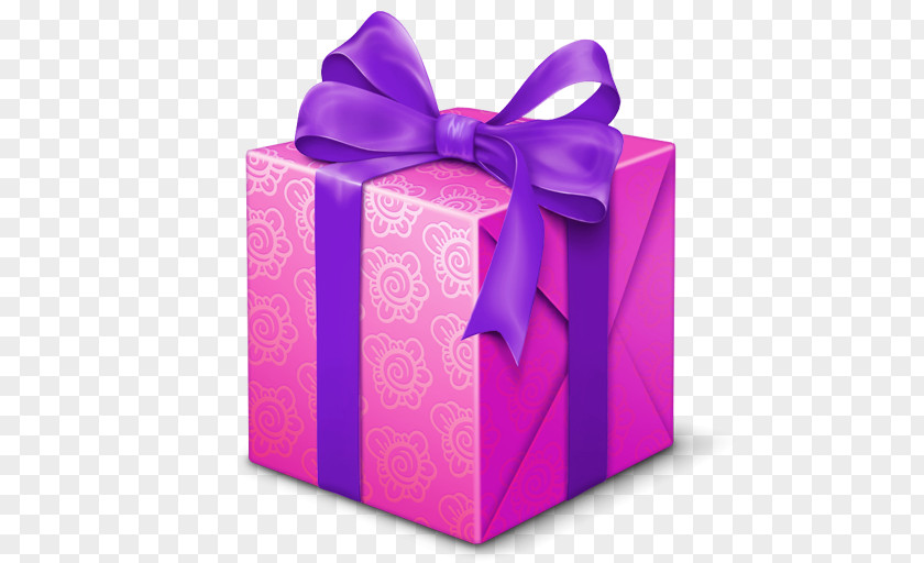 Gift Transparent Birthday Box PNG