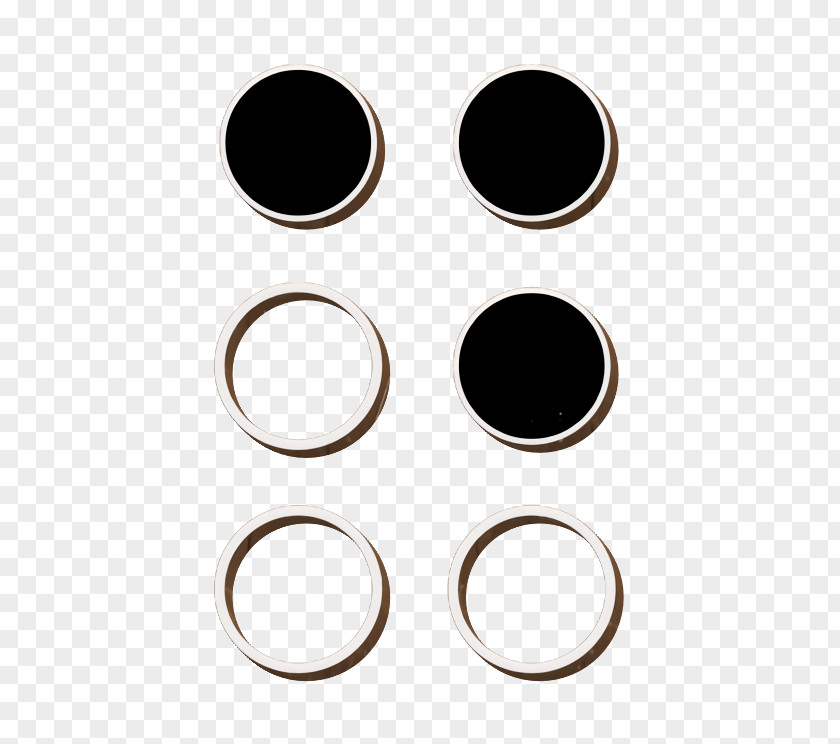 Metal Auto Part Circle Icon PNG