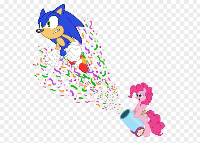 Confetti Rainbow Dash Cartoon Animation Clip Art PNG