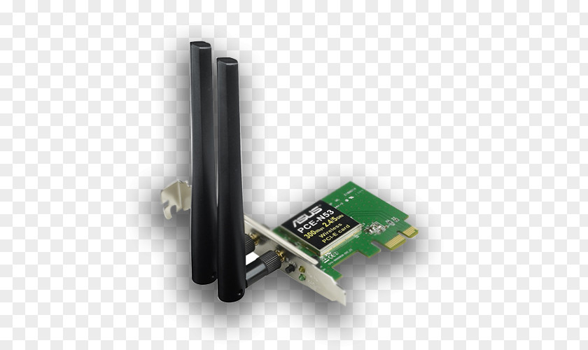 Wireless LAN ASUS PCI Express Network Cards & Adapters USB PNG