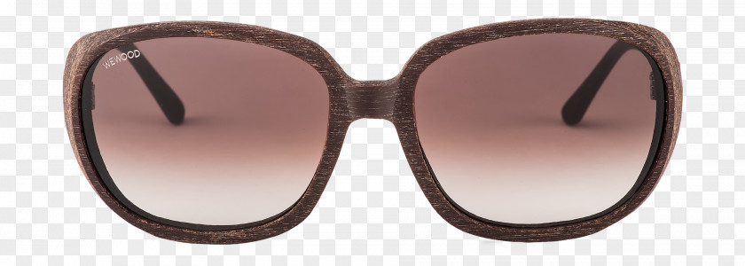 Brown Wood Sunglasses Goggles Eyewear PNG