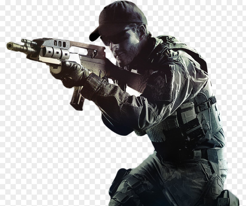 Call Of Duty Picture Airsoft Gun Soldier Marksman Military PNG