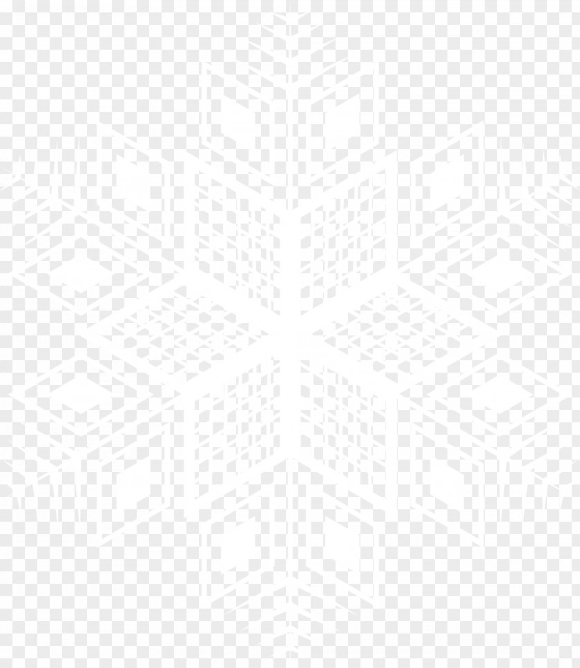 Cartoon Gray Snowflake White Clip Art PNG
