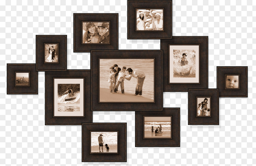 Collage Picture Frames Work Of Art Photomontage Museum PNG