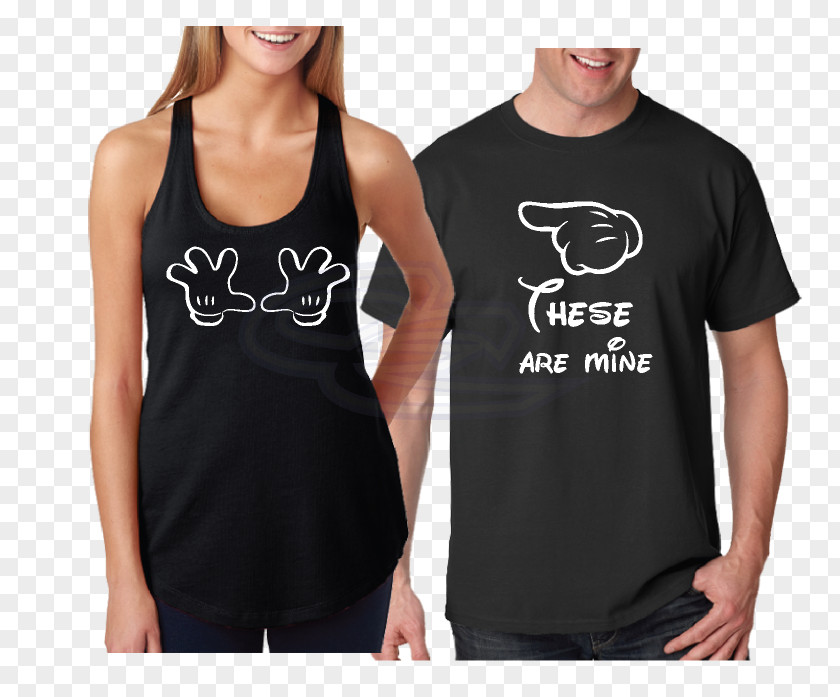 Funny Couple T-shirt Top Clothing Sleeve PNG