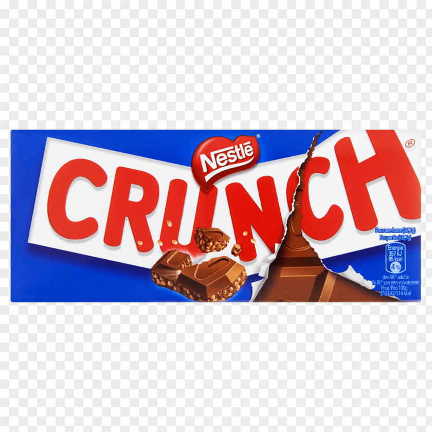 Milk Nestlé Crunch Chocolate Bar Breakfast Cereal PNG