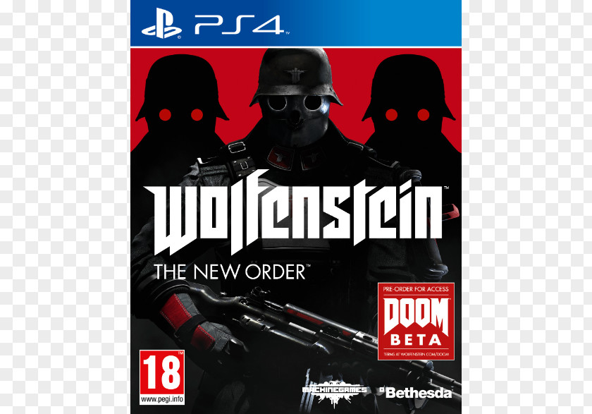 Wolfenstein II: The New Colossus Wolfenstein: Old Blood PlayStation 4 Video Game Xbox One PNG