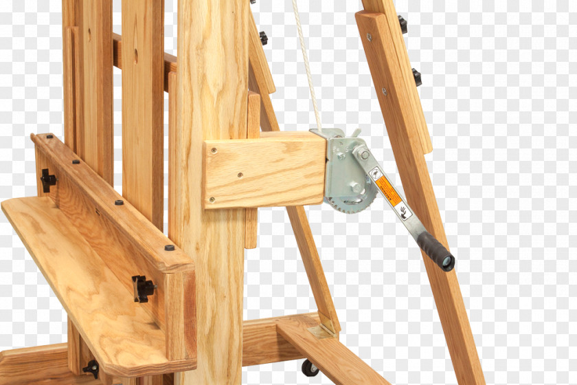 Wood Easel Angle Furniture PNG