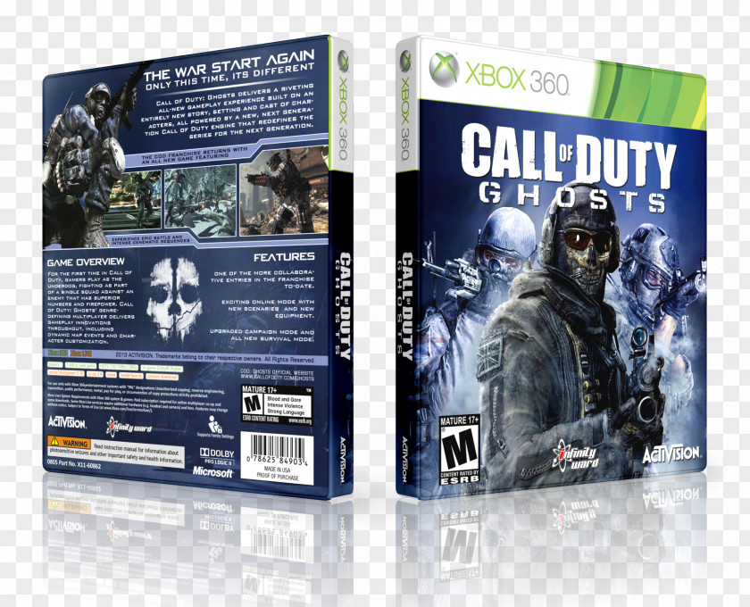 Xbox 360 Call Of Duty: Ghosts World At War WWII PNG