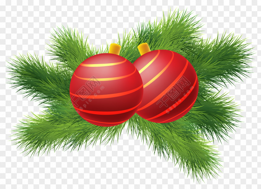 Bolas Ornament Santa Claus Christmas Decoration Day Tree PNG